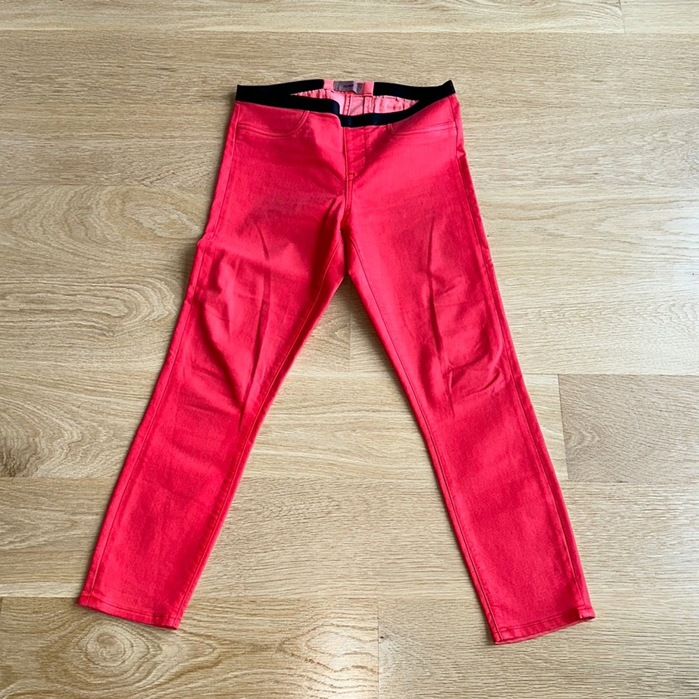 Waxed Cropped pants